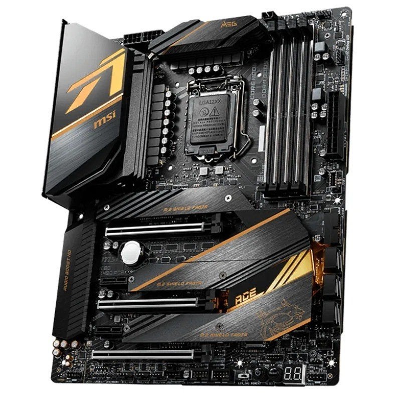 MSI MEG Z490 Ace Gaming met Socket LGA 1200, Ophalen of Verzenden, Gebruikt, DDR4