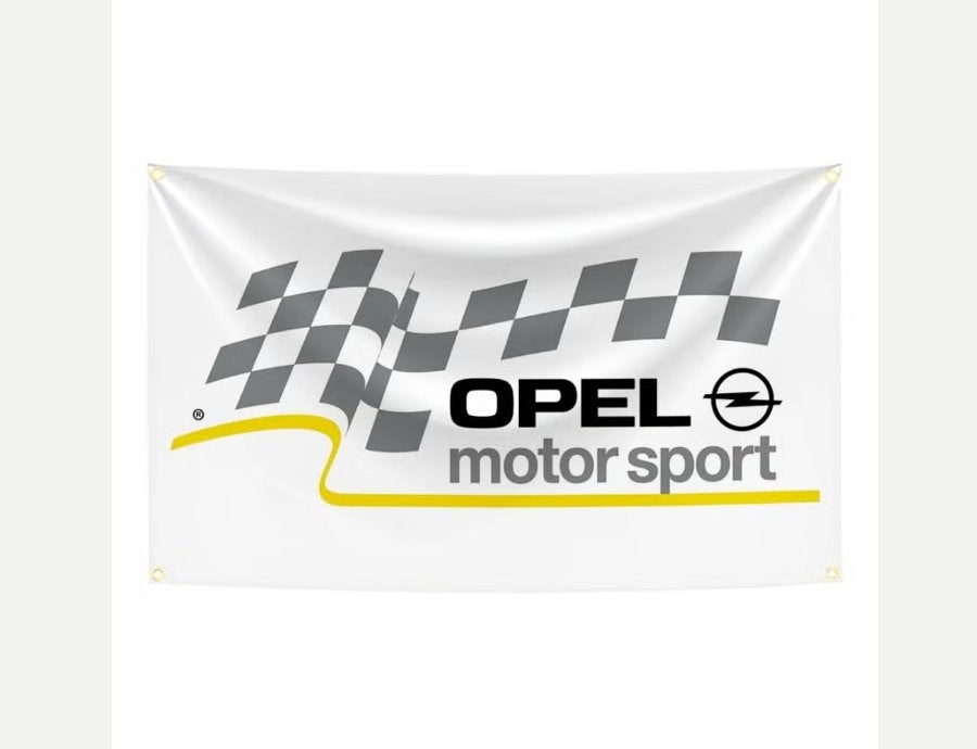 Grote vlaggen Opel (150x90cm), Ophalen of Verzenden, Nieuw