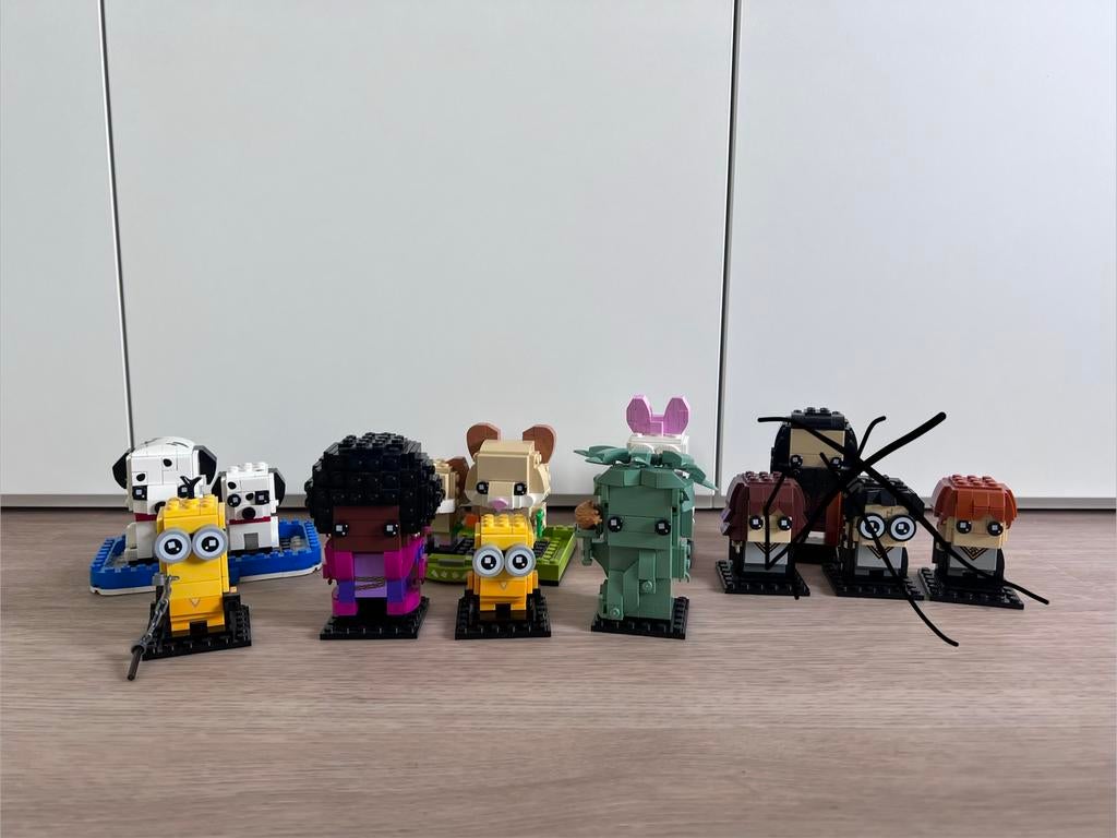 Lego brickheadz collectie, BrickHeadz, Ophalen of Verzenden, Zo goed als nieuw, Compleet