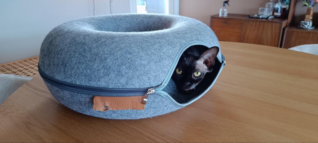 Speeltunnel (donut) voor katten (Pets Dreamteam), Ophalen, Gebruikt, Speeltunnel