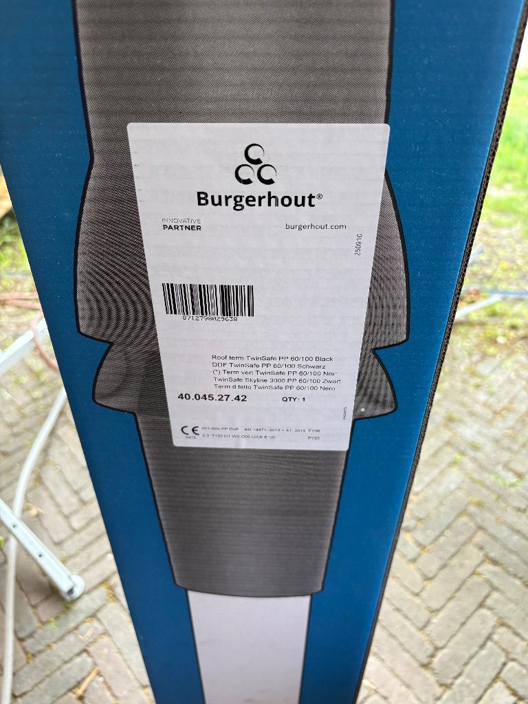 Rookgas doorvoer Burgerhout, Ophalen, Nieuw