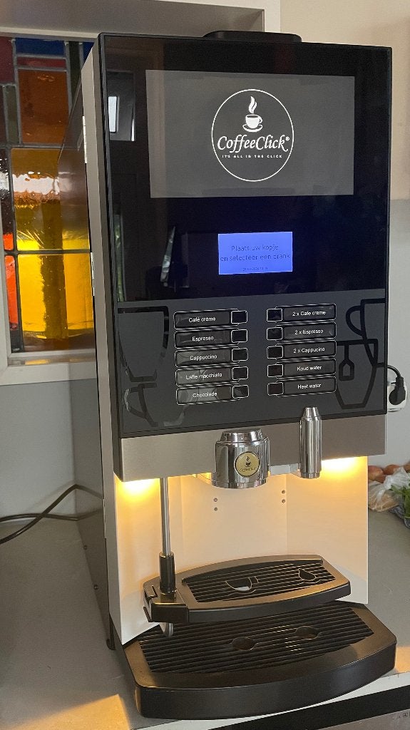 Etna Dorado Espresso Medium bonen koffiemachine. IJzersterk!, Ophalen, 10 kopjes of meer, Refurbished, Koffiebonen