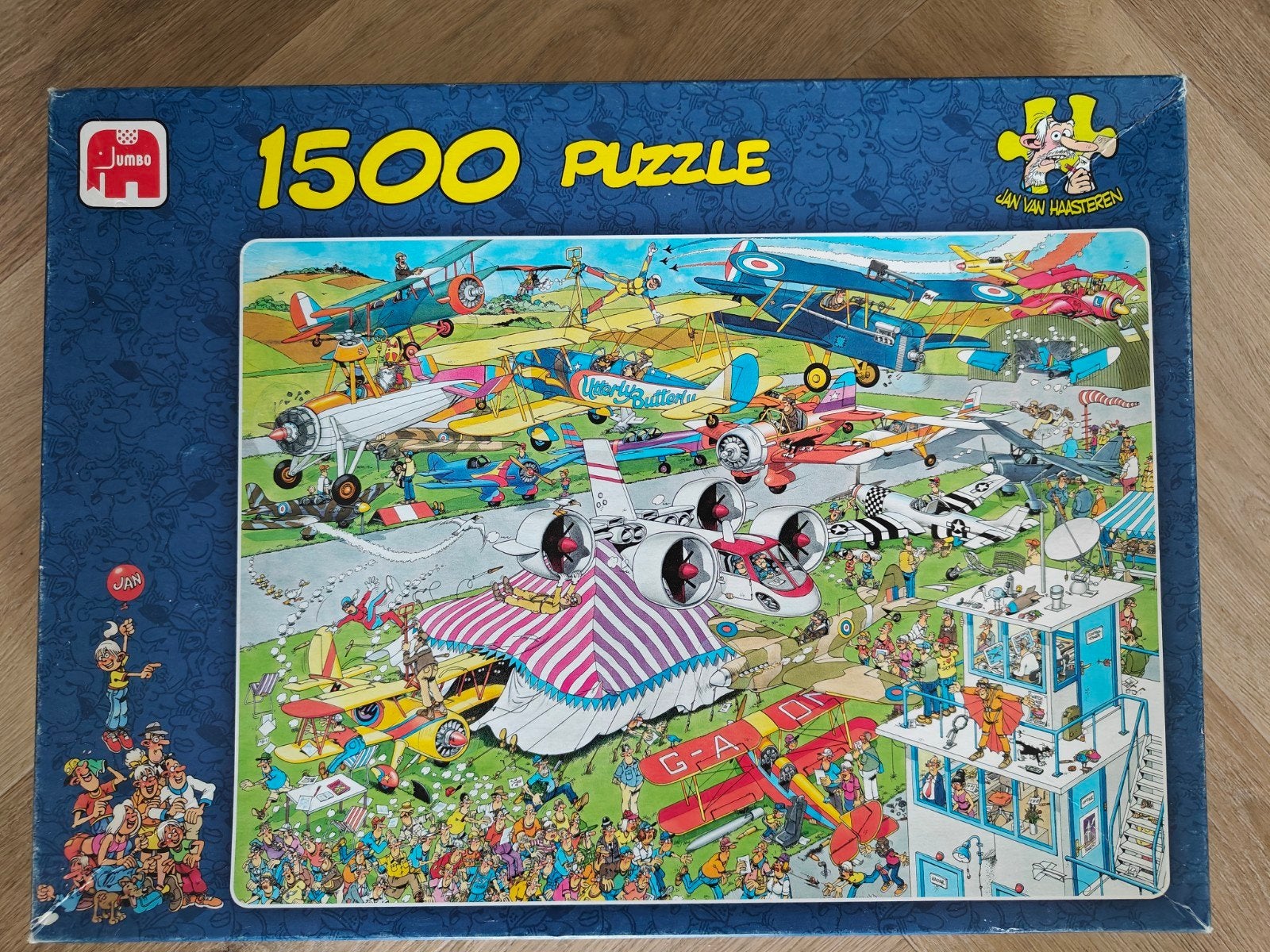 Jan van Haasteren 1500 stukjes, Ophalen of Verzenden, 500 t/m 1500 stukjes, Gebruikt, Legpuzzel