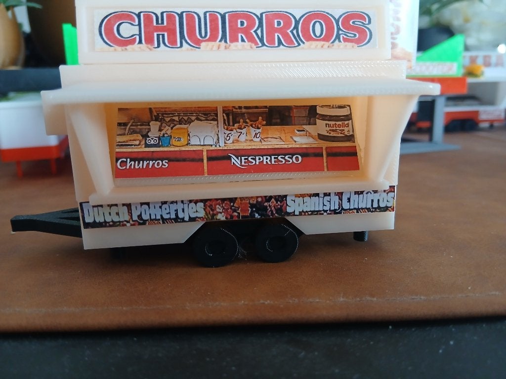 CHURROS Verkoopwagen / Foodtruck, Ophalen of Verzenden, Nieuw, 1:32 tot 1:50