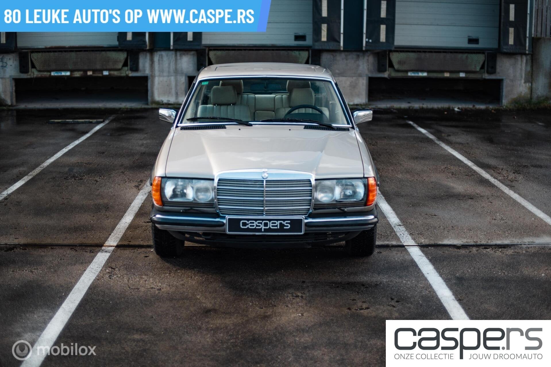 Mercedes 280 CE W123 | APK 2028 ! | MRB-vrij | OLDTIMER, Automaat, Gebruikt, Beige, Bruin