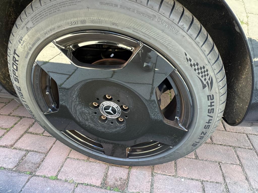 Mercedes W447 Monoblock Velgen 19 inch met 245/45 R19, 19 inch, Banden en Velgen, Ophalen of Verzenden, Zomerbanden