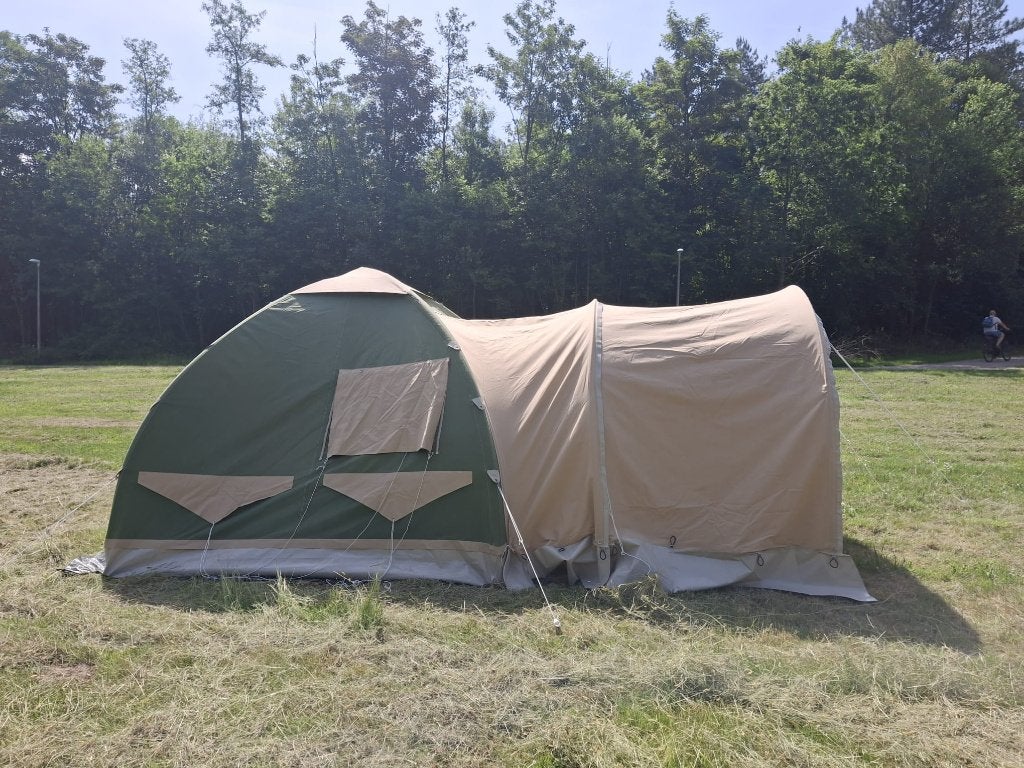 Karsten tent, bouwjaar 2003, goede conditie, Caravans en Kamperen, Ophalen, Gebruikt, Tot en met 3