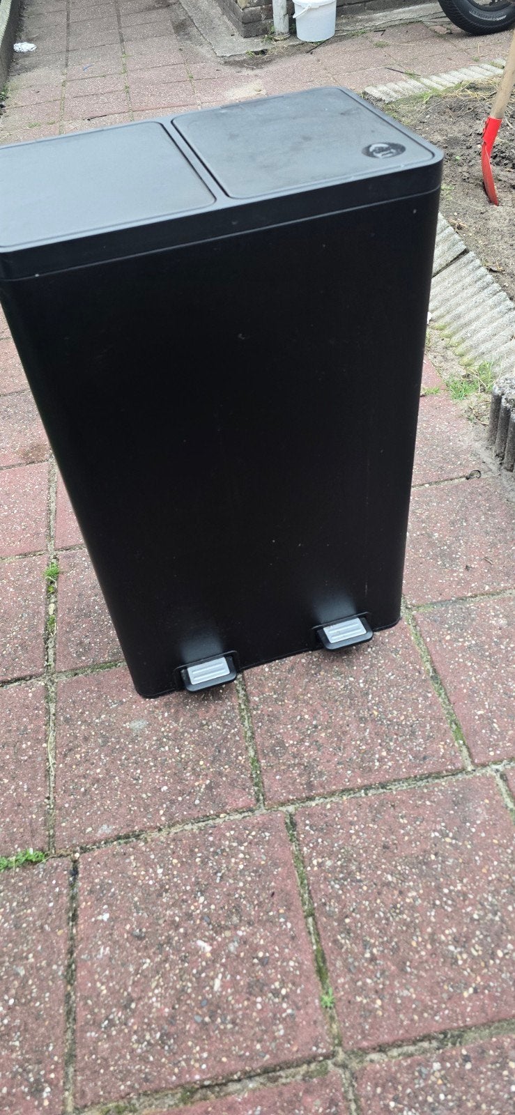Prullenbak met emmer bijna nieuw, Ophalen of Verzenden, Zo goed als nieuw