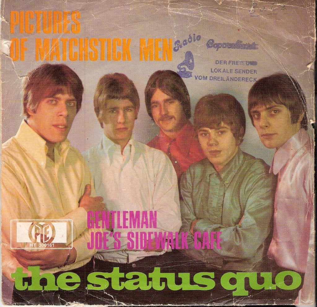 The Status Quo -Pictures Of Matchstick Man -1968 Fotohoes, Ophalen, Gebruikt, Pop