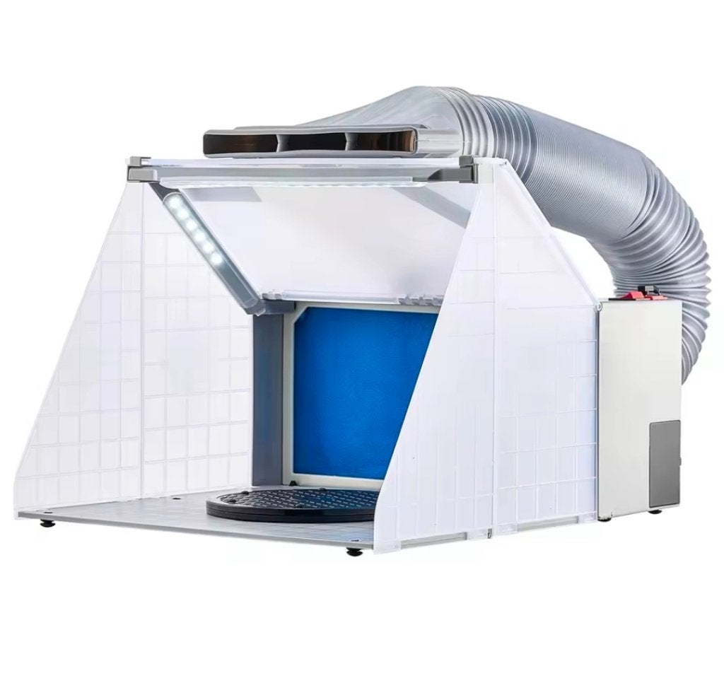 Airbrush spuitcabine met afzuiging en LED-verlichting, Ophalen of Verzenden, Nieuw, Airbrush en Toebehoren