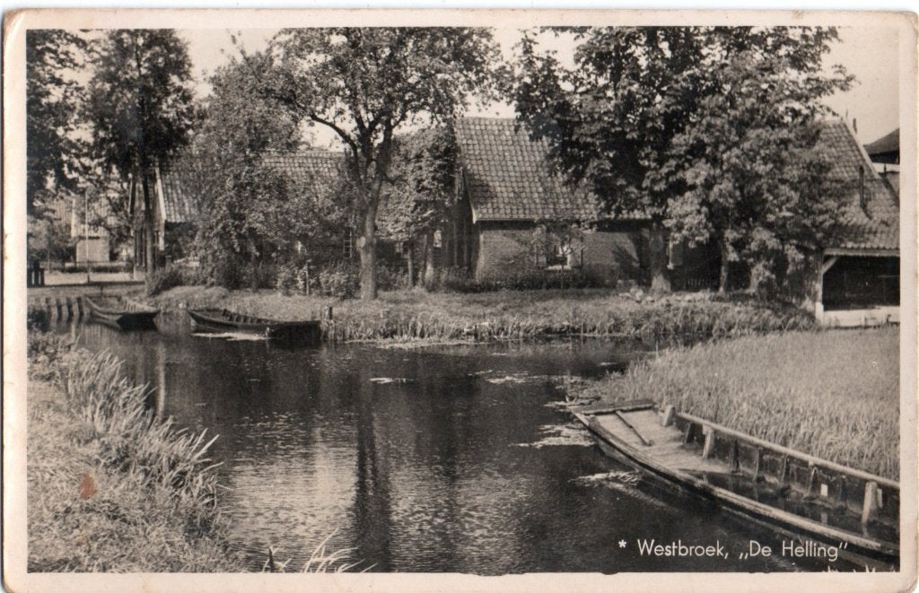 Westbroek, Boerderij De Helling. 6692, Verzenden, 1940 tot 1960, Ongelopen, Utrecht