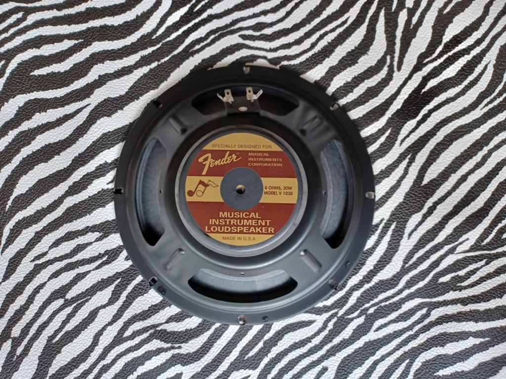 Fender V1030 10” USA speaker – Greenback/Jensen mix vibe, Muziek en Instrumenten, Ophalen of Verzenden, Gebruikt