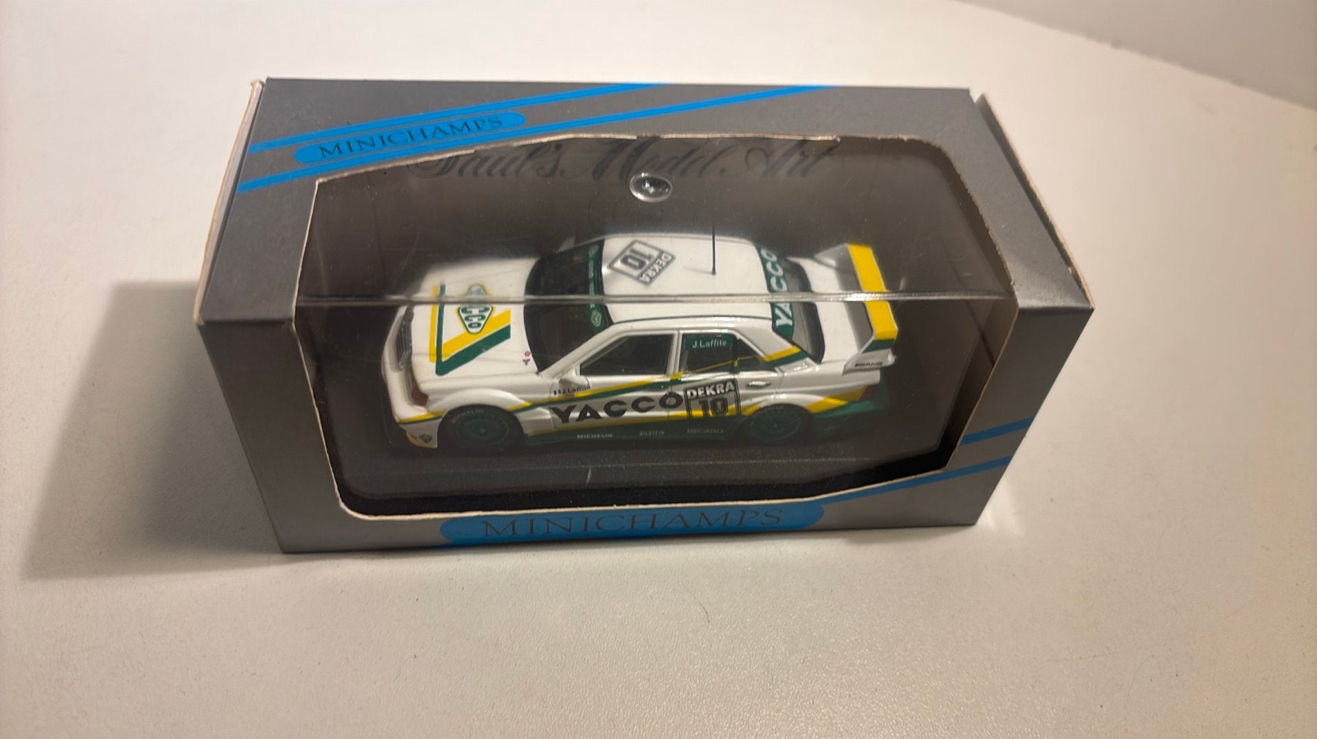 Mercedes 190 E evo 2 minichamps 1.43, Auto, Ophalen of Verzenden, MiniChamps, A