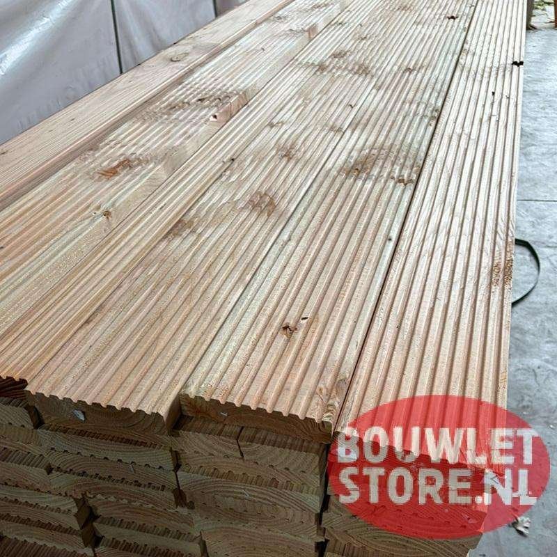 Douglas vlonderplanken | Vlonderplank | Dekdelen | 28x145mm, Ophalen of Verzenden, Nieuw, 250 cm of meer, Planken