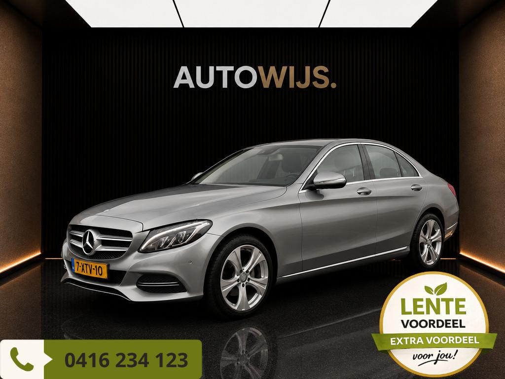 Mercedes-Benz C-klasse 180 Lease Edition|NAVI|LM-VELG|LED|NL, Auto's, Mercedes-Benz, Bedrijf, Te koop, C-Klasse, ABS, Airbags
