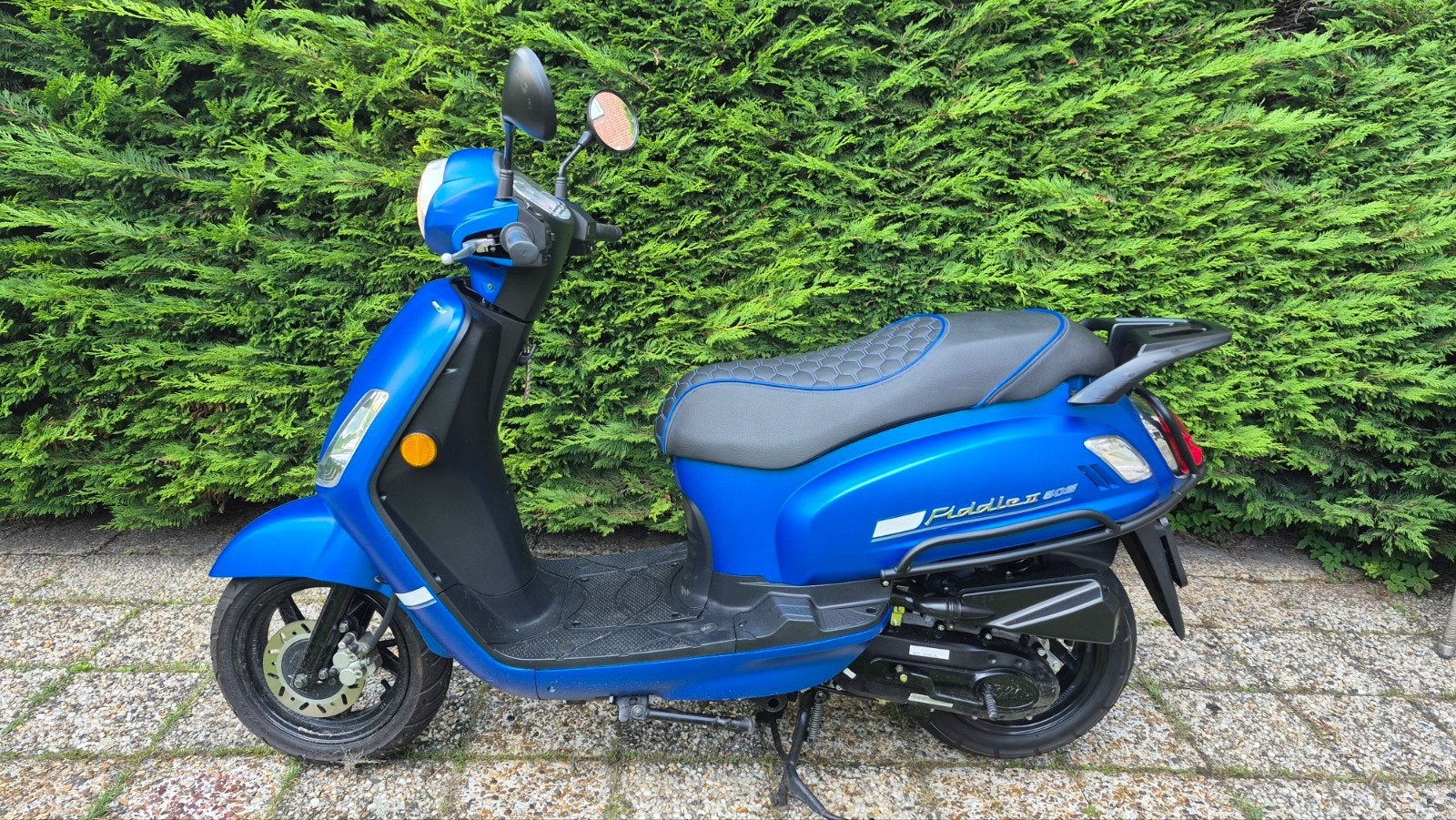 Zo goed als nieuwe blauwe Sym Fiddle II scooter, Ophalen of Verzenden, Zo goed als nieuw, Overige typen, SYM