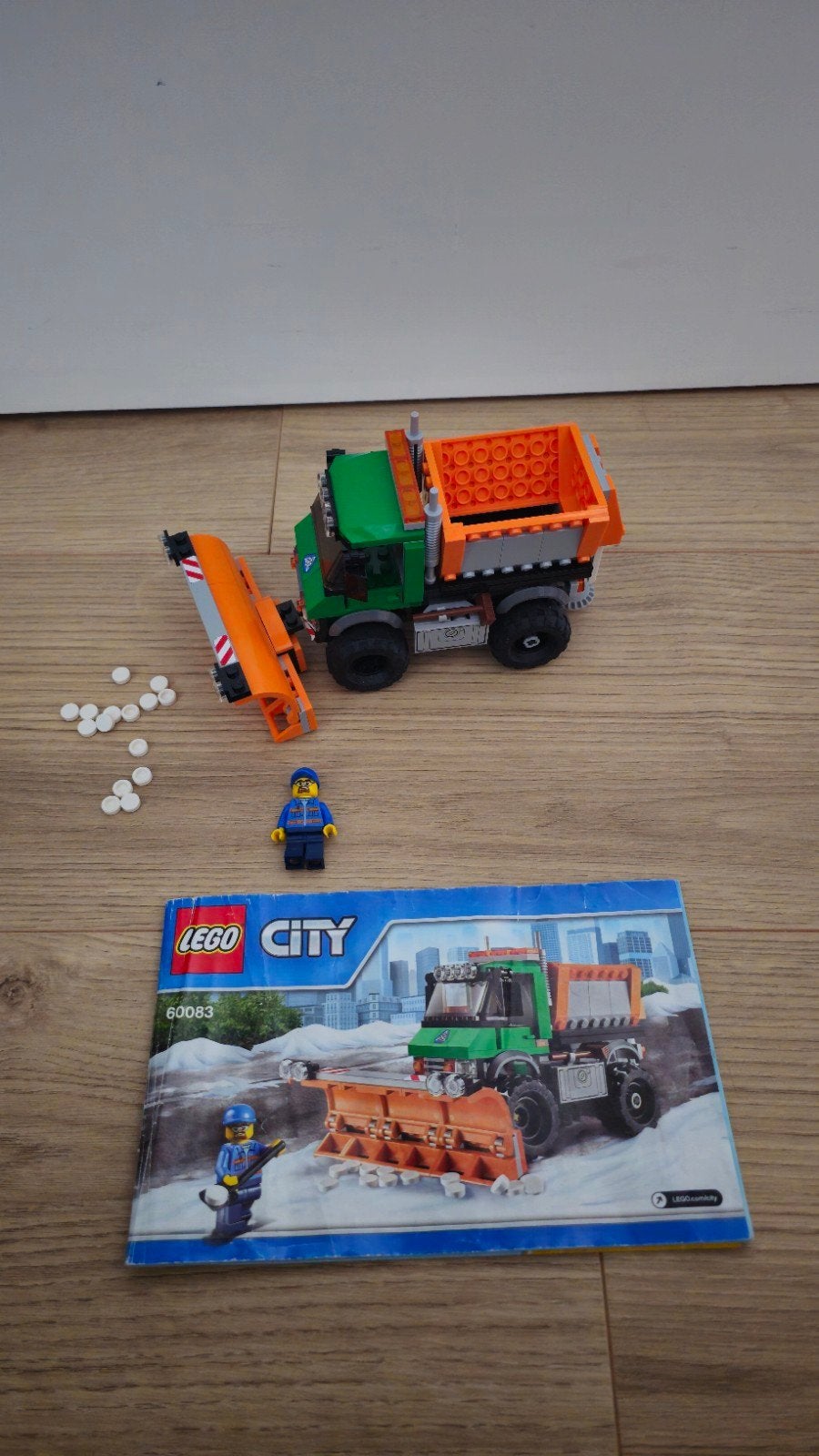 LEGO City 60083 Sneeuwtruck + GRATIS Mini setje, Lego, Inclusief instructies, Ophalen of Verzenden, Complete set