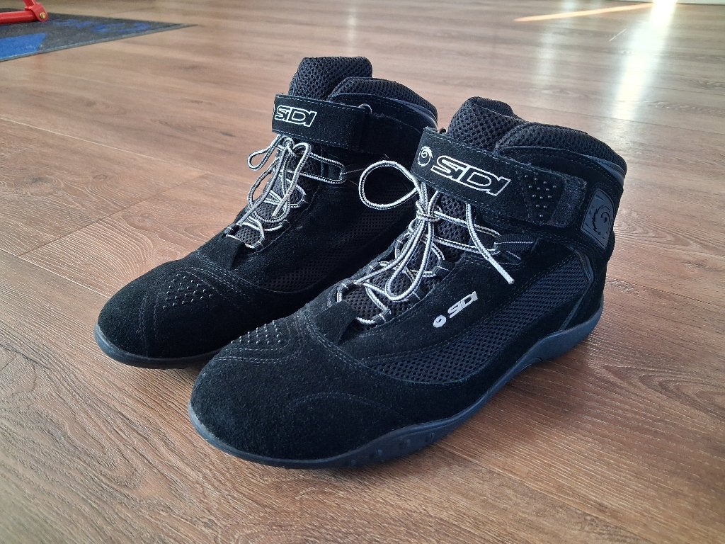 Sidi motorschoenen Stof | Maat 47, Motoren, Kleding | Motorkleding, Heren, Ophalen of Verzenden, Laarzen, Tweedehands
