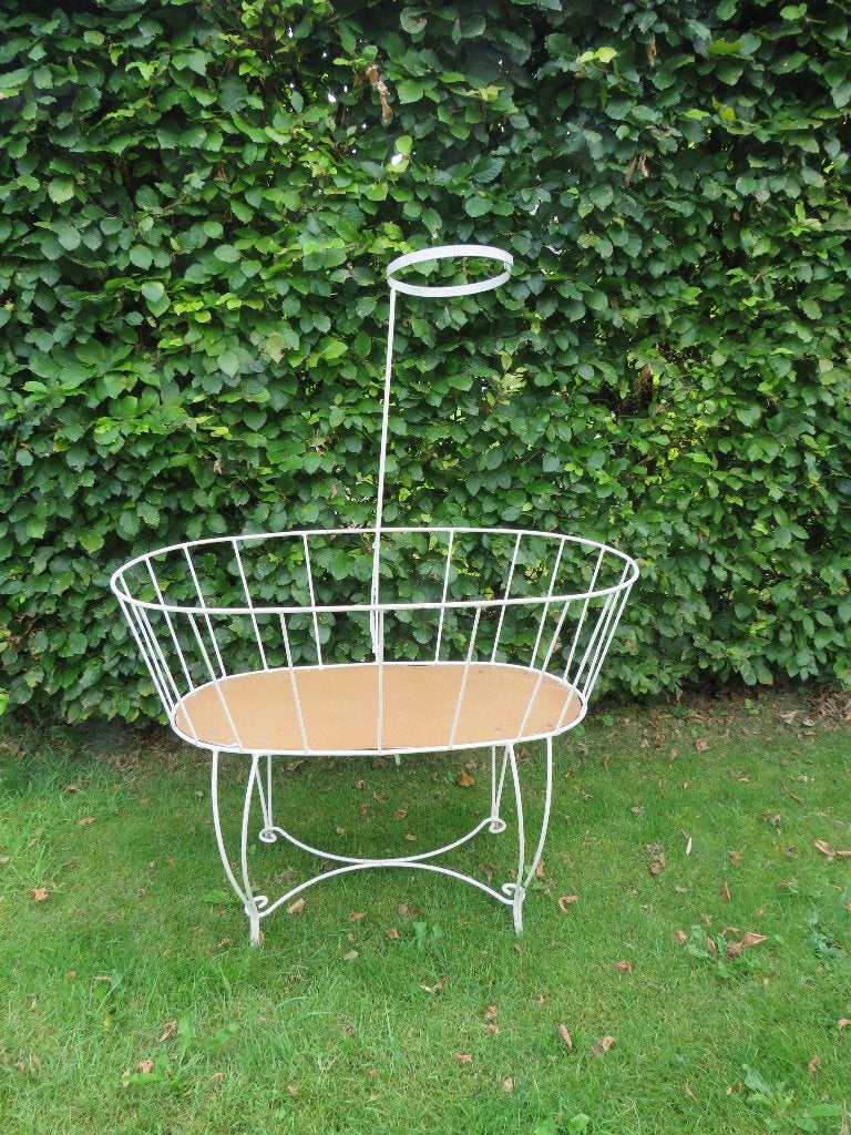 brocante wieg met matras, Ophalen