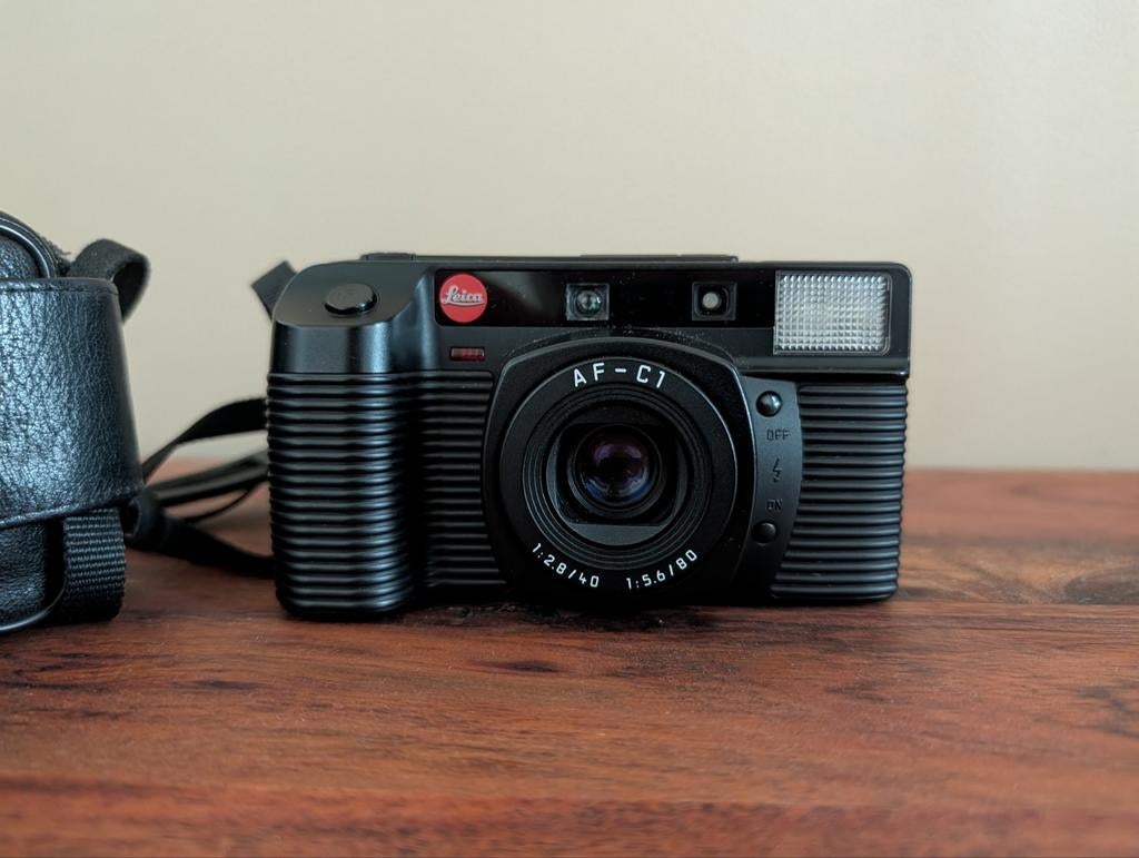 Leica AF-C1 Compact Camera met origineel Tasje, Ophalen of Verzenden, Gebruikt, Compact, Leica