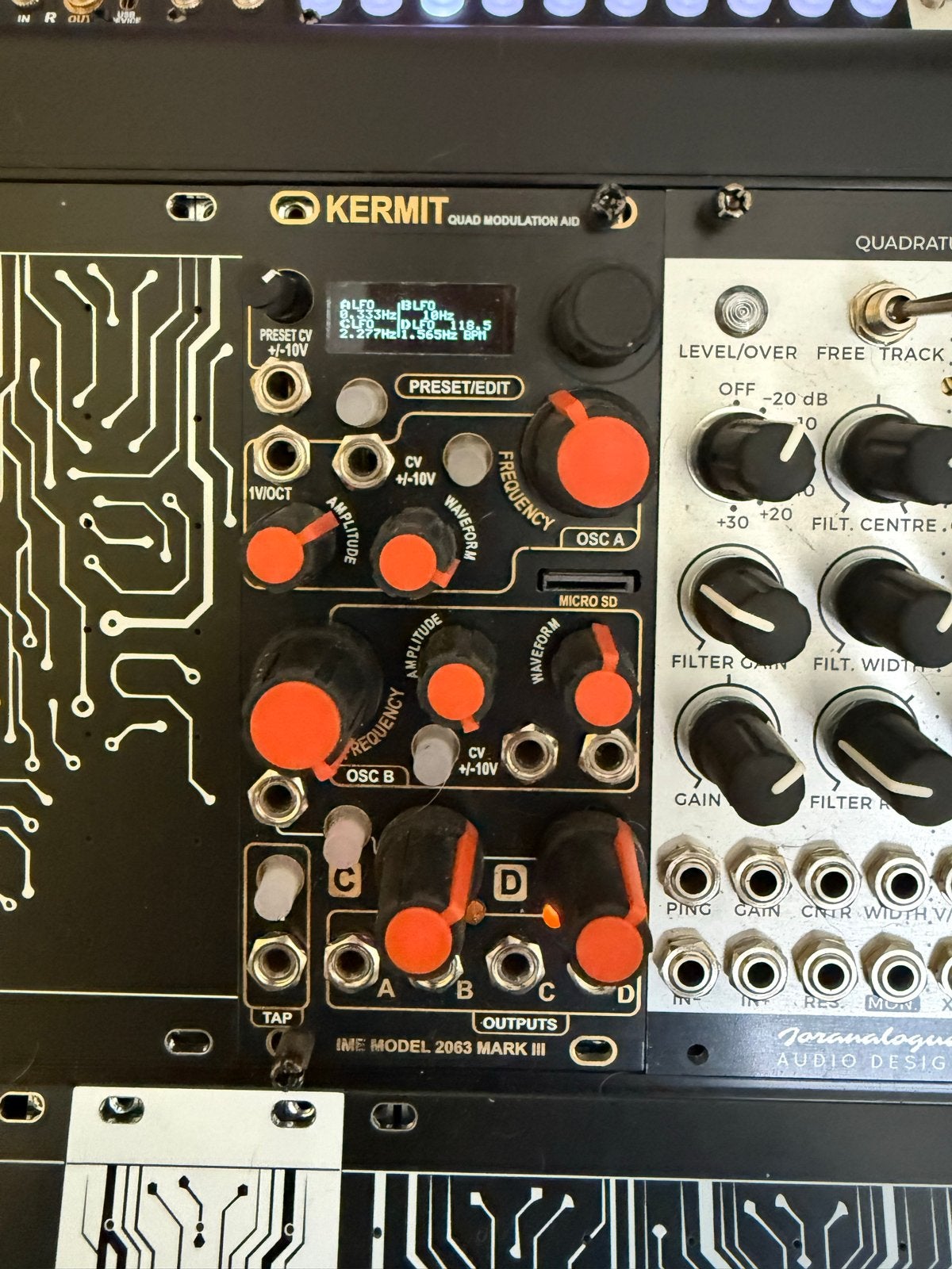 Eurorack modules Verbos/Atov/Xaoc/IME, Overige merken, Gebruikt, Met midi-aansluiting, Overige aantallen