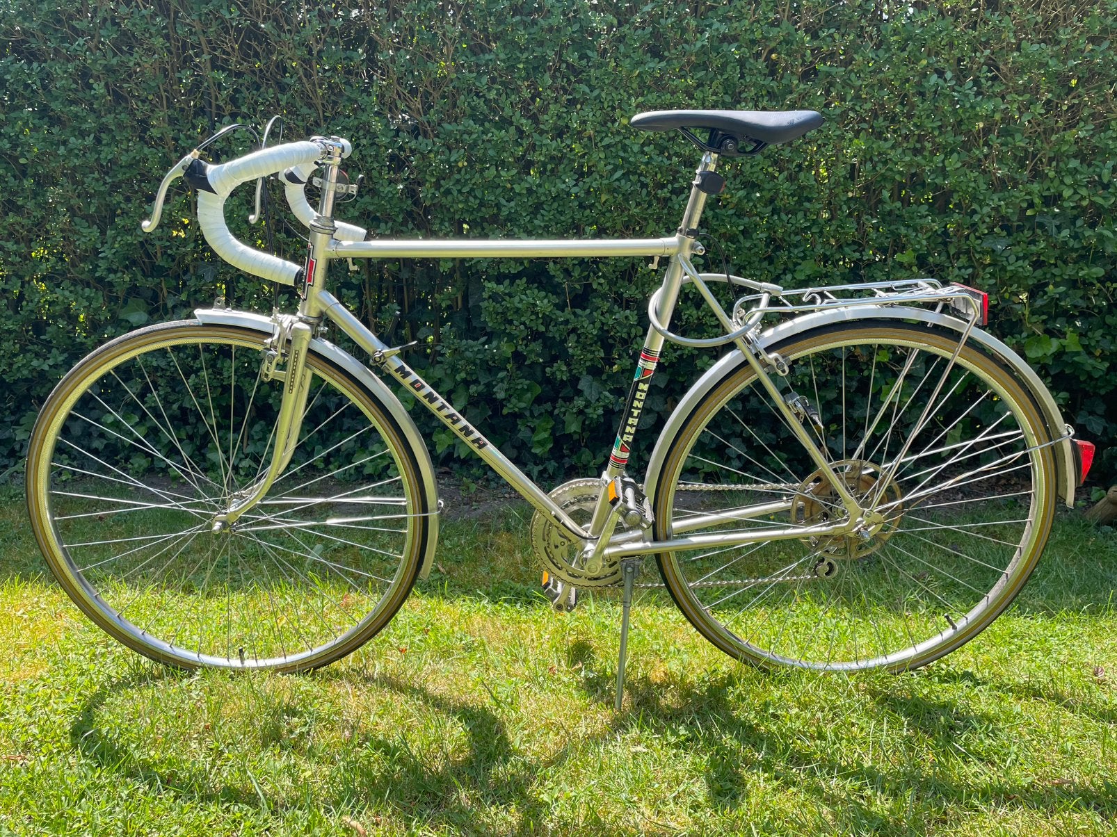 Vintage Racefiets/Toerfiets Montana, Fietsen en Brommers, 28 inch, Gebruikt, 10 tot 15 versnellingen, Velgrem