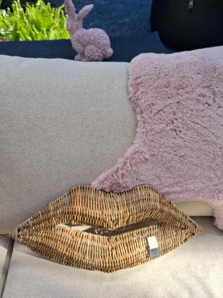 Nieuwe Rattan mond van Riviera Maison, Boho, Nieuw, Ophalen of Verzenden, Natuurlijk materiaal