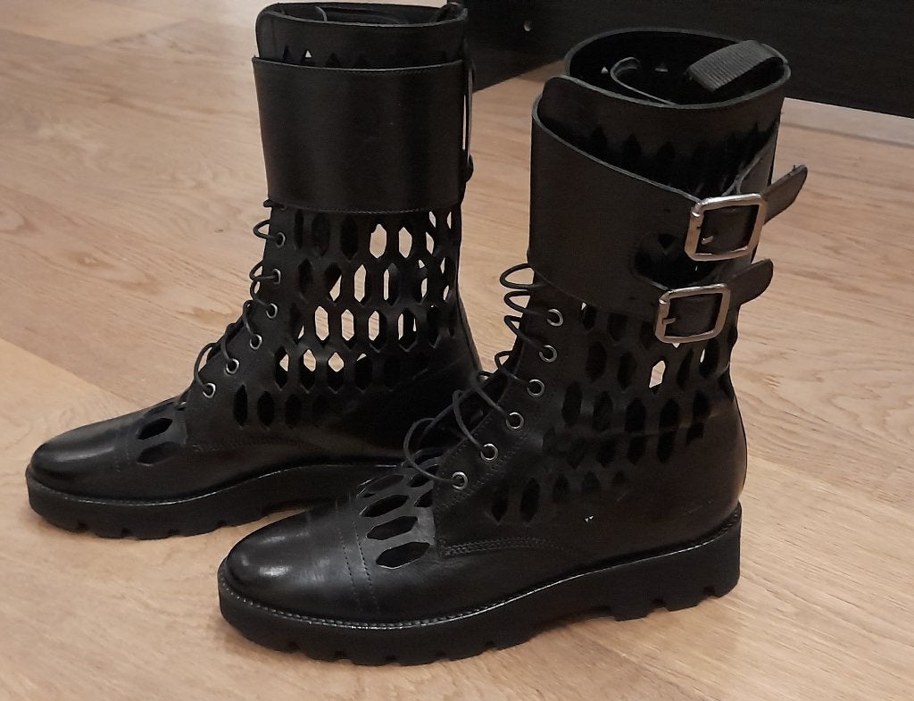 Boots 37 Melvin & Hamilton, Hoge laarzen, Zwart, Nieuw, Ophalen of Verzenden
