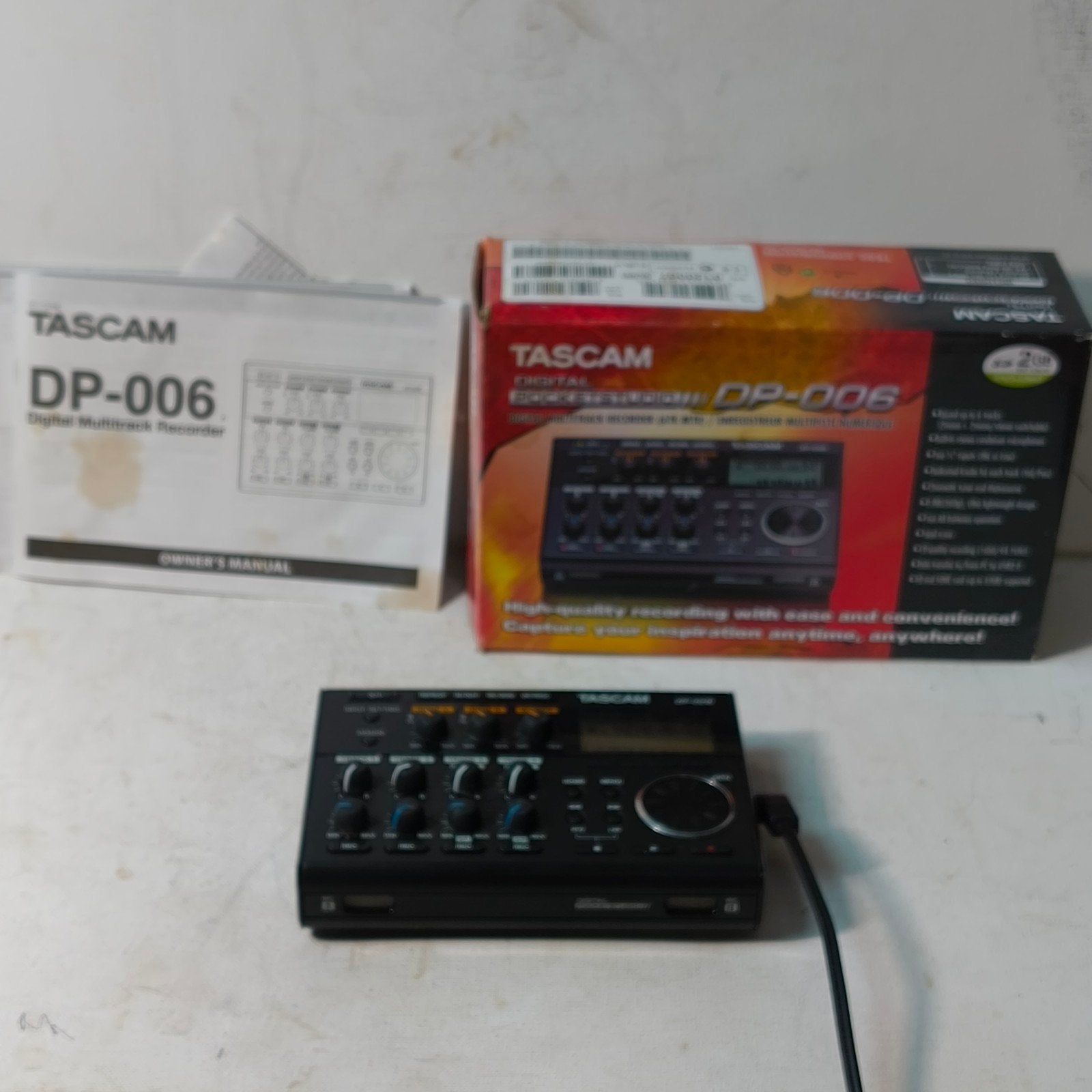 Tascam DP-006 Digital Pocketstudio, Ophalen of Verzenden, Audio