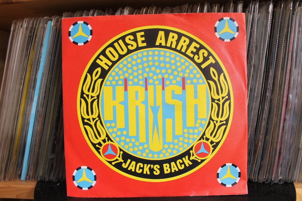 7" Single Krush - House Arrest / Jack's Back, Ophalen of Verzenden, Gebruikt, Pop