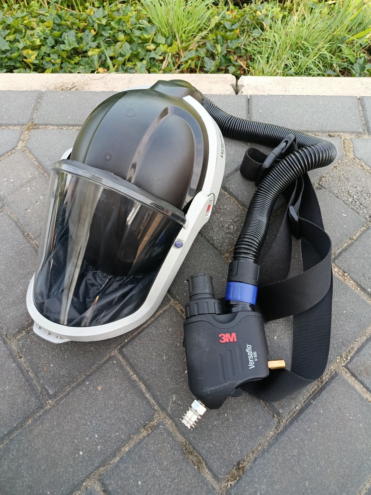 3M M-307 slijpkap Versaflo V-500 Ademlucht regelaar, Ophalen of Verzenden, Gebruikt, Volgelaatsmaskers