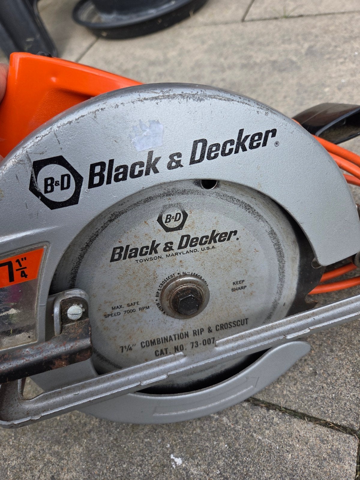 Black en decker cirkelzaag., Cirkelzaag, Ophalen of Verzenden, Black & Decker, 30 tot 70 mm