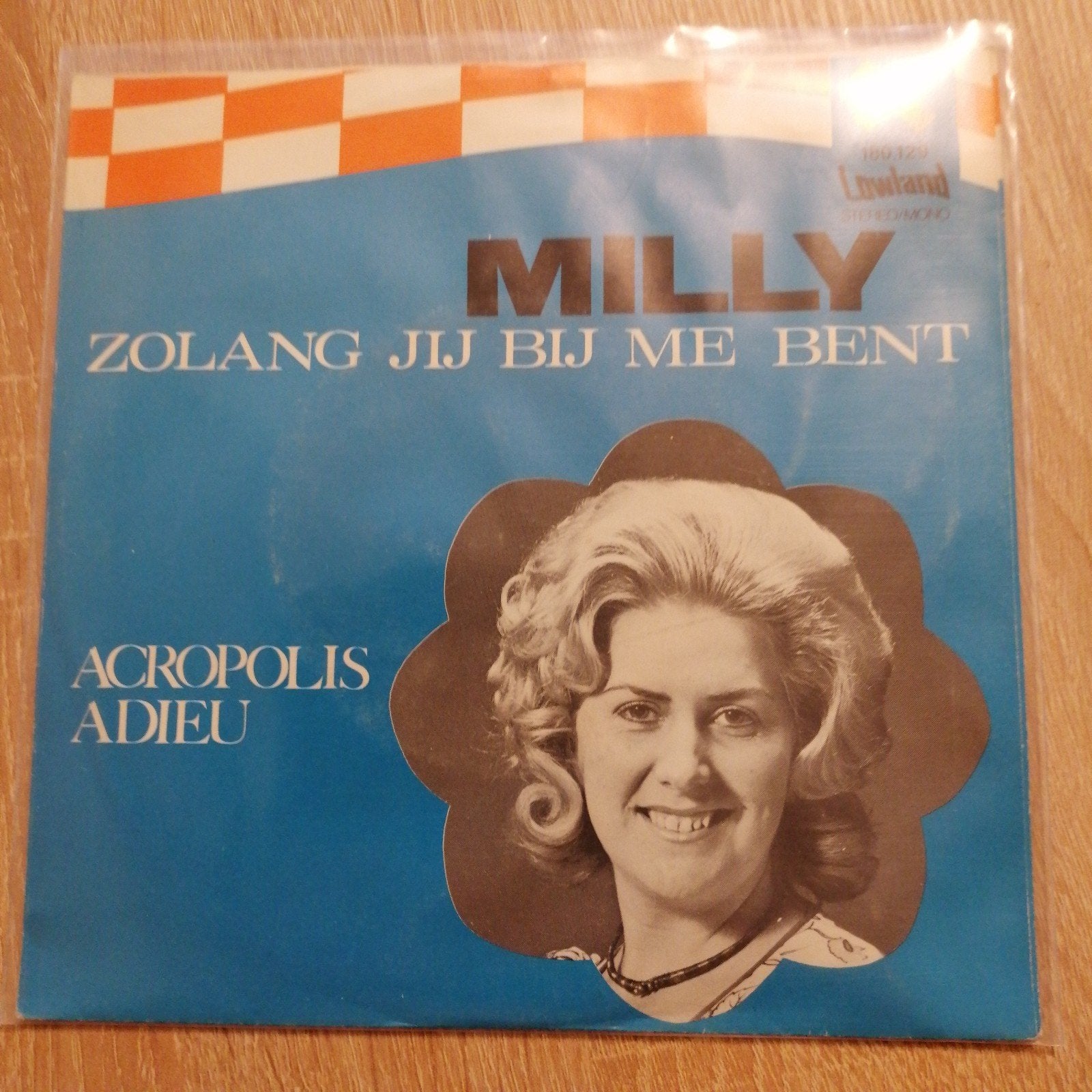 milly/acropolis adieu, Ophalen of Verzenden, Gebruikt, Overige formaten, Levenslied of Smartlap