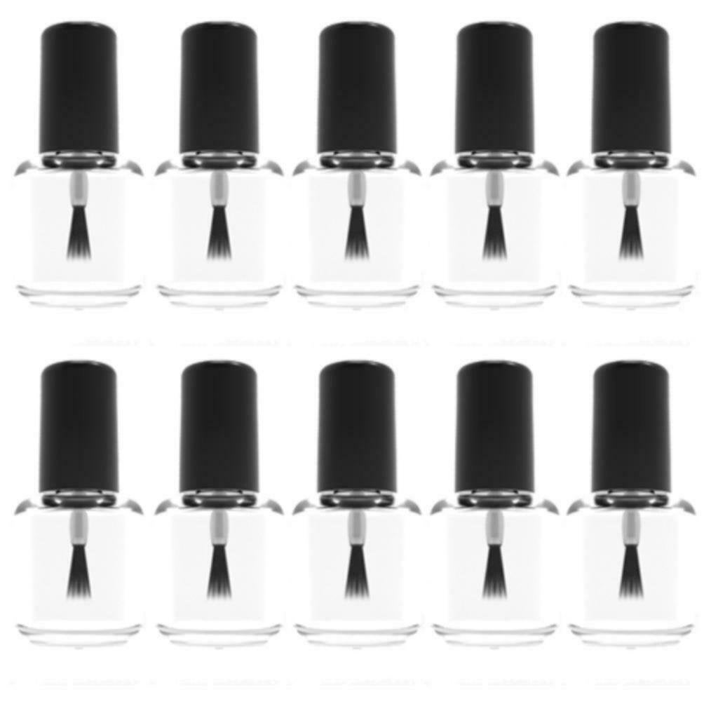 10x nagellak flesje leeg, 5 ml, Overige kleuren, Nieuw, Ophalen of Verzenden, Handen en Nagels