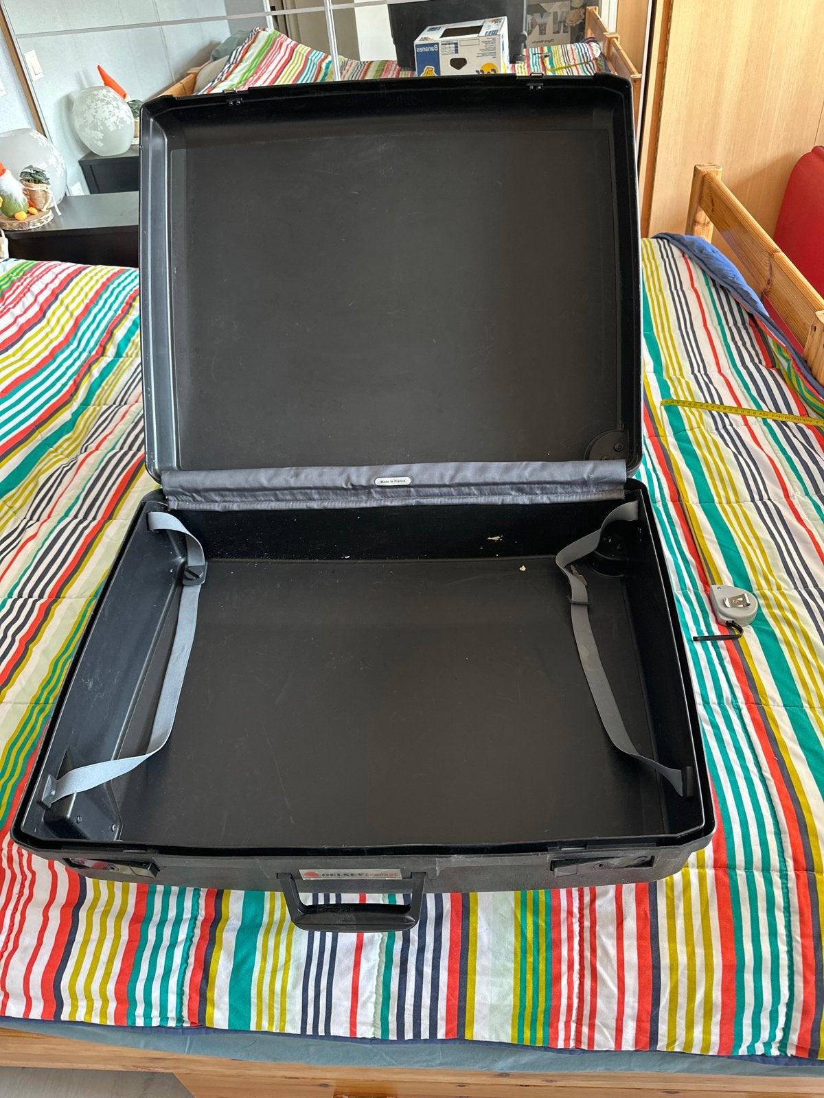 Delsey Transat Koffer - 65x50x20 cm met slot, Gebruikt, Hard kunststof, 45 tot 55 cm, Slot