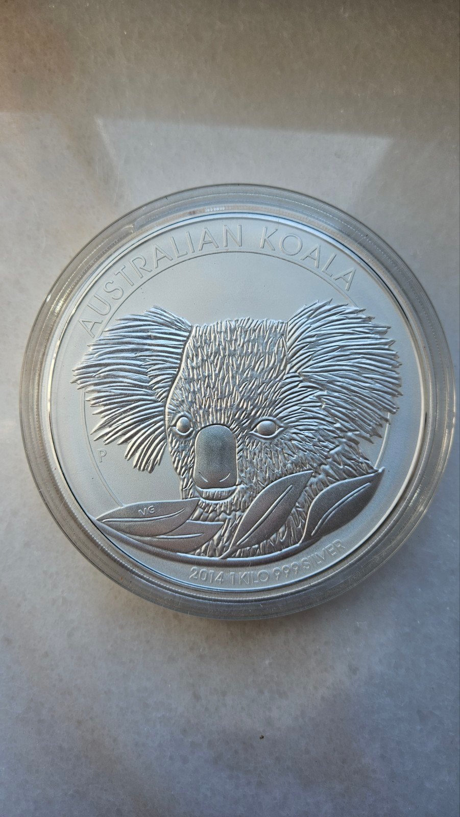 1 kilo koala 2014, Postzegels en Munten, Ophalen of Verzenden, Zilver