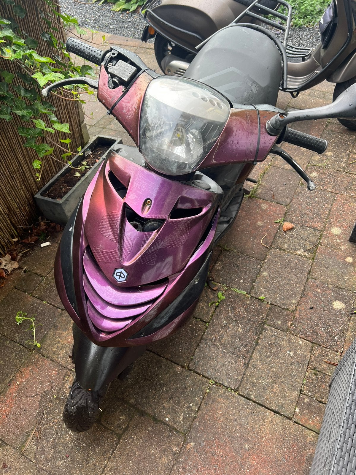 Zip 70cc met wok, Fietsen en Brommers, Tweetakt, Gebruikt, Maximaal 45 km/u, Zip