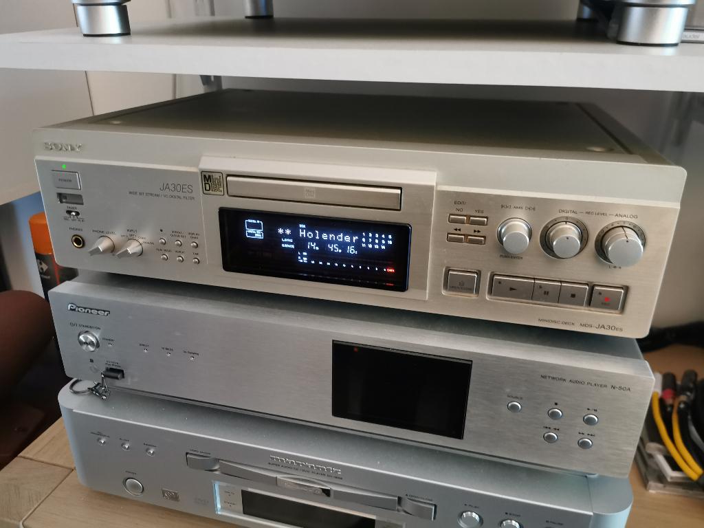 Sony MDS - JA30ES ., Ophalen, Minidisc-speler