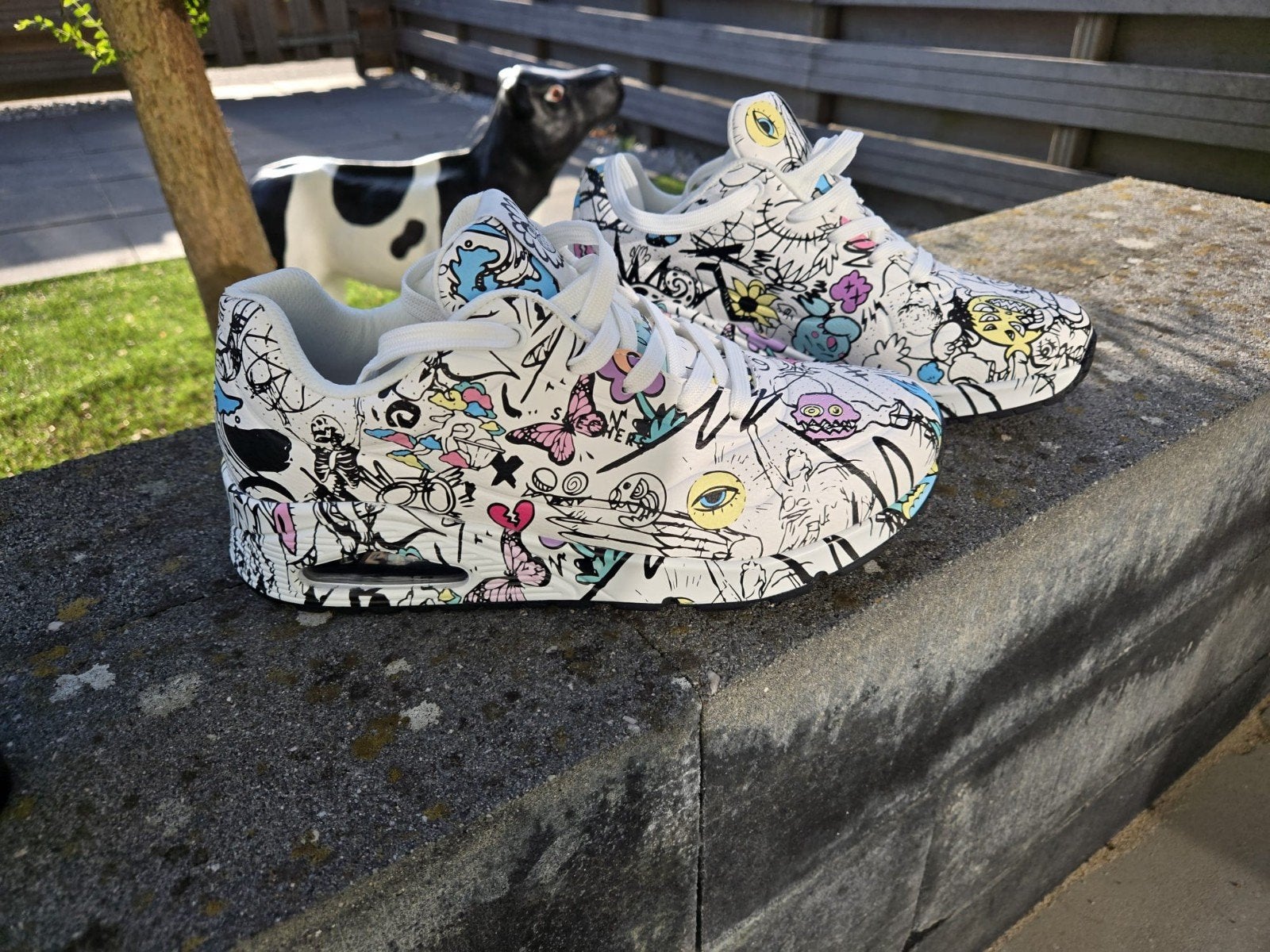 Skechers Vexx: Uno - Process Sketch maat 40, Ophalen of Verzenden, Zo goed als nieuw, Wit, Sneakers of Gympen