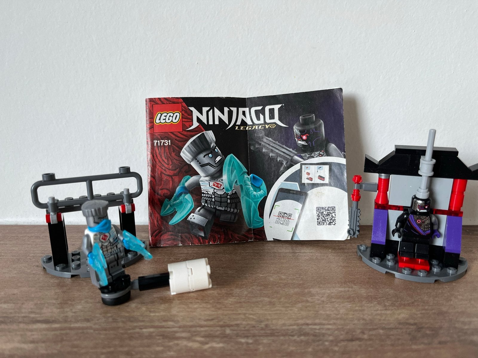 Lego Ninjago 71731 Zane's Mech Battle (Legacy), Ophalen of Verzenden, Gebruikt