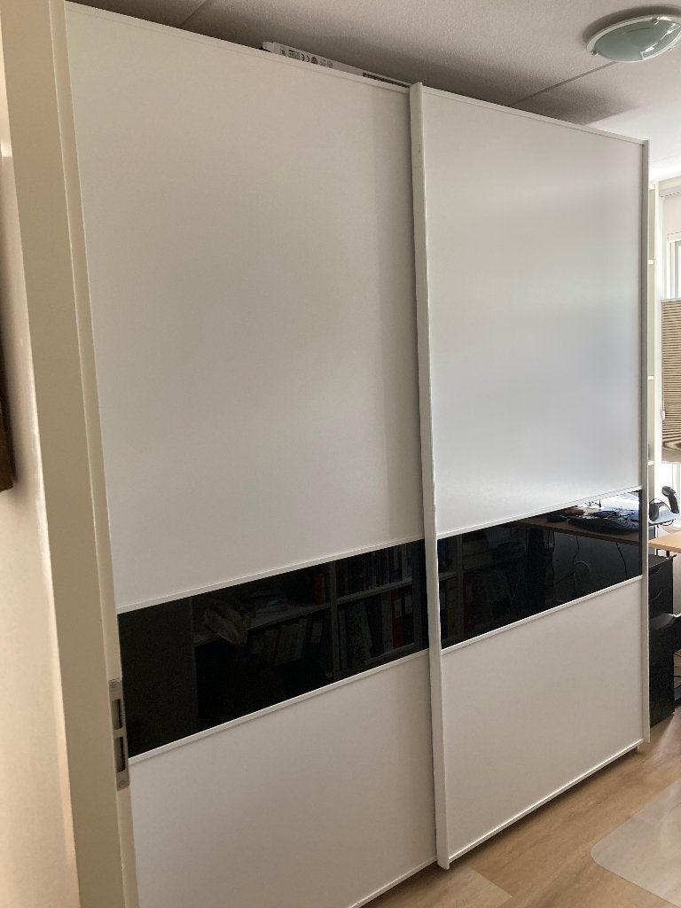 Kast met schuifdeuren, Huis en Inrichting, Kasten | Kledingkasten, Ophalen, Met deur(en), Gebruikt, 200 cm of meer