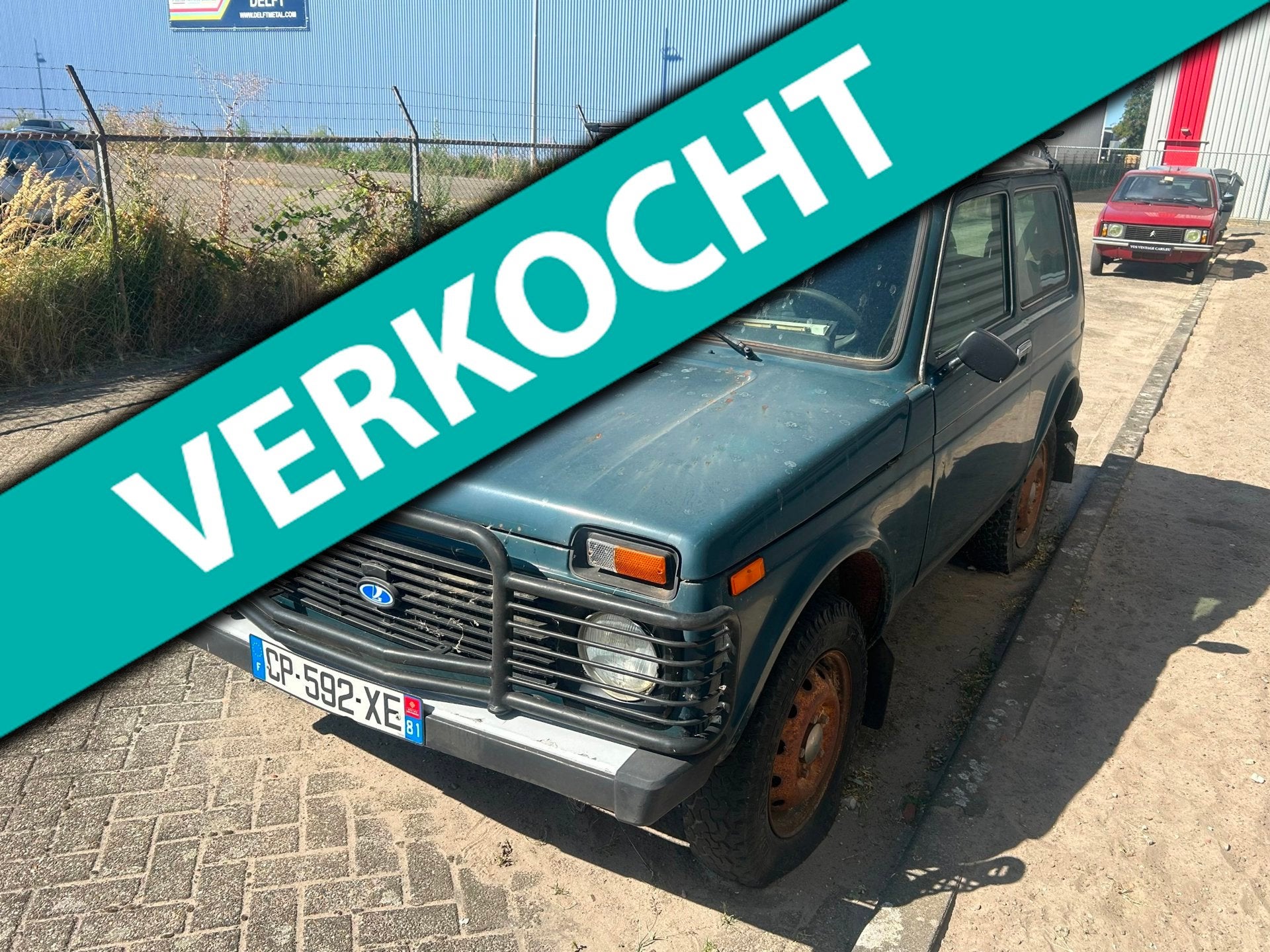 Lada Niva 1.7 gas, Auto's, Lada, 1568 cc, 4 cilinders, Origineel Nederlands, Bedrijf