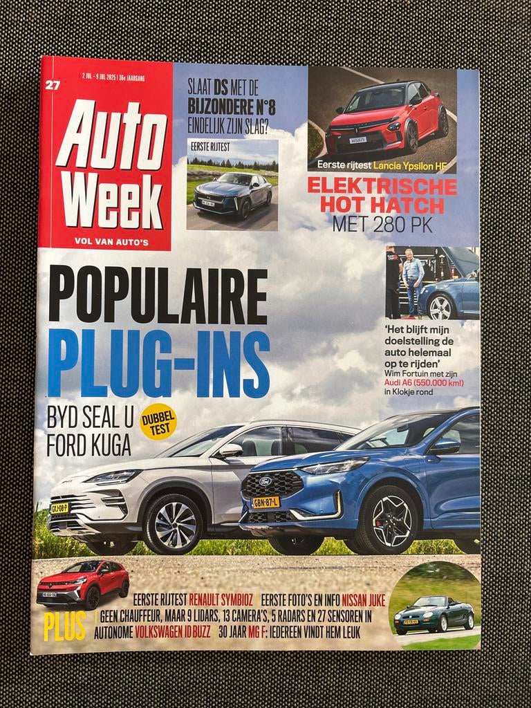 AutoWeek Magazine 27 - Populaire Plug-ins & Rijtesten, Ophalen of Verzenden, Nieuw, Alfa Romeo