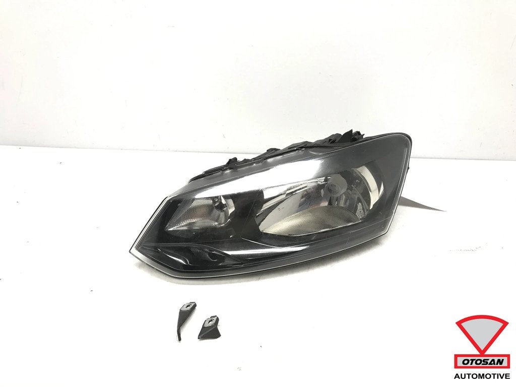 VW Polo 6R 6C Halogeen Koplamp Links Origineel! 6R1941015E, Auto-onderdelen, Verlichting, Gebruikt, Volkswagen, Volkswagen AG