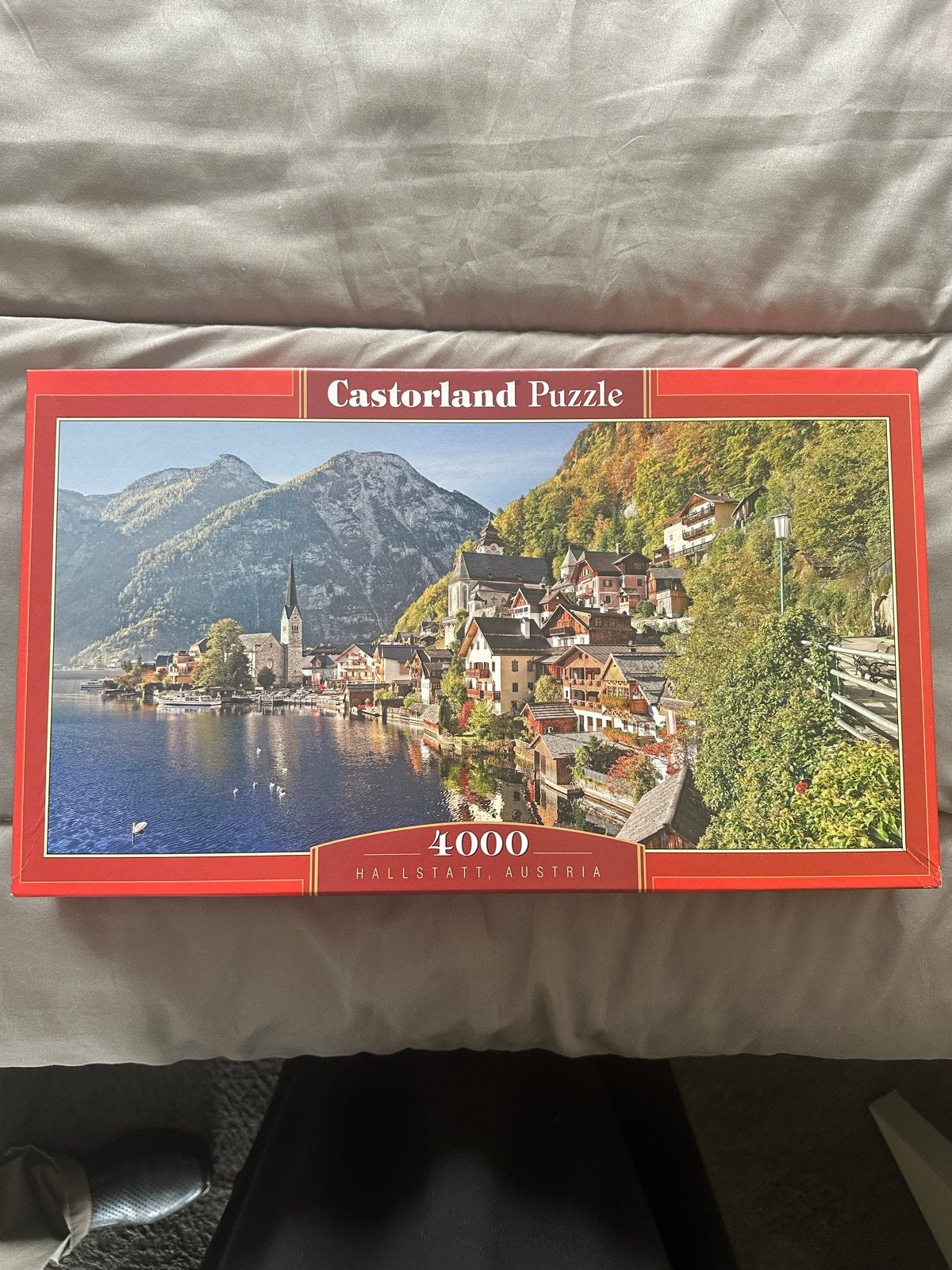 Castorland Legpuzzel 4000 stukjes - Hallstatt, Oostenrijk, Ophalen of Verzenden, Meer dan 1500 stukjes, Zo goed als nieuw, Legpuzzel