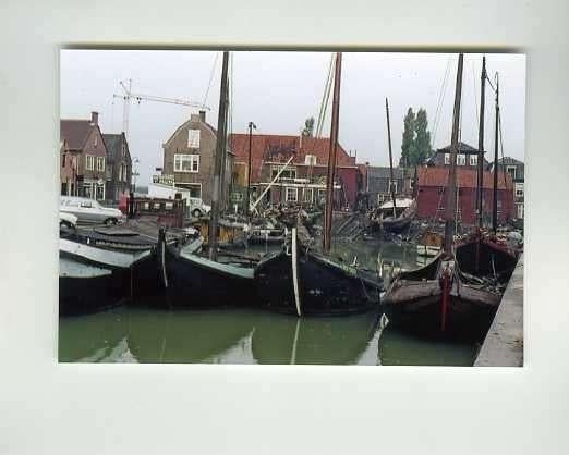 SPAKENBURG=binnenvaart-werf, Verzamelen, Ansichtkaarten | Nederland, Ophalen of Verzenden, 1940 tot 1960, Zuid-Holland