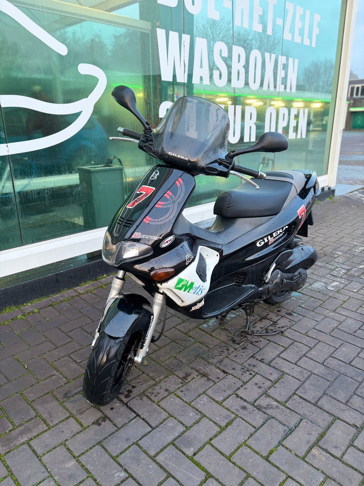 Gilera Runner 180cc Lucky 7, Fietsen en Brommers, Snorfietsen en Snorscooters, Ophalen, Gebruikt, Gilera, Benzine