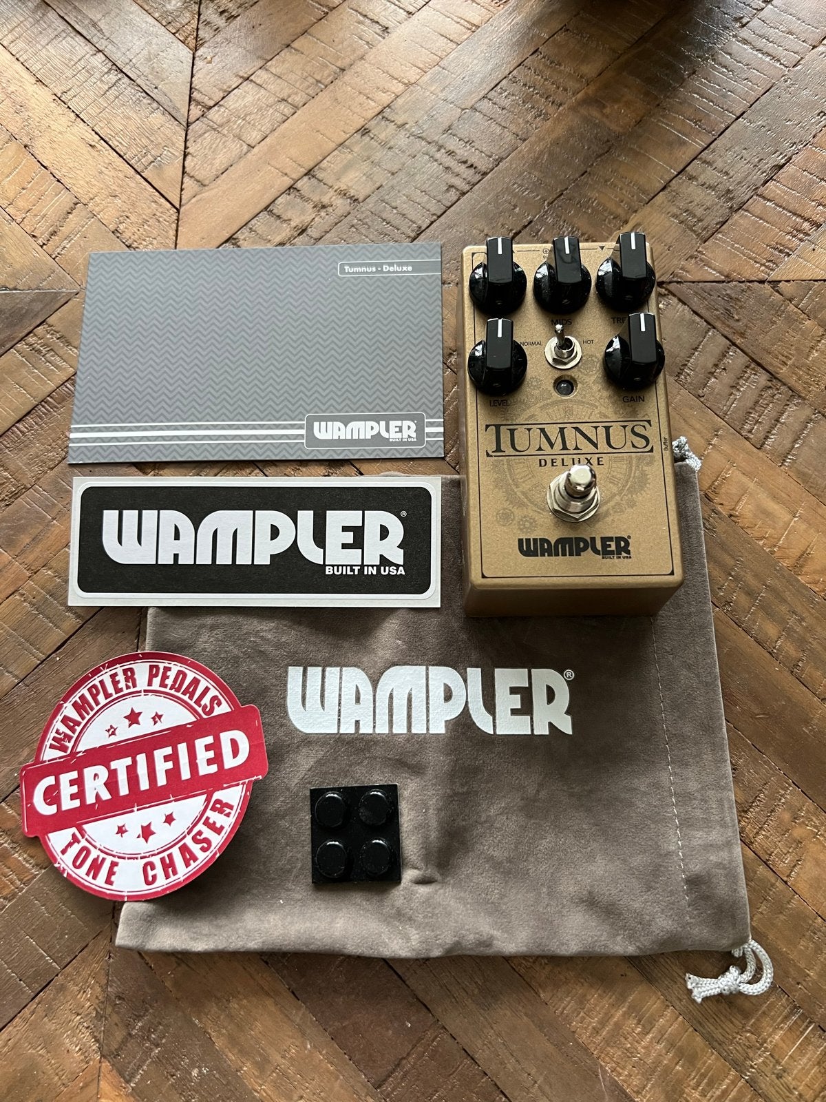 Wampler Tumnus Deluxe, Ophalen of Verzenden, Zo goed als nieuw, Distortion, Overdrive of Fuzz
