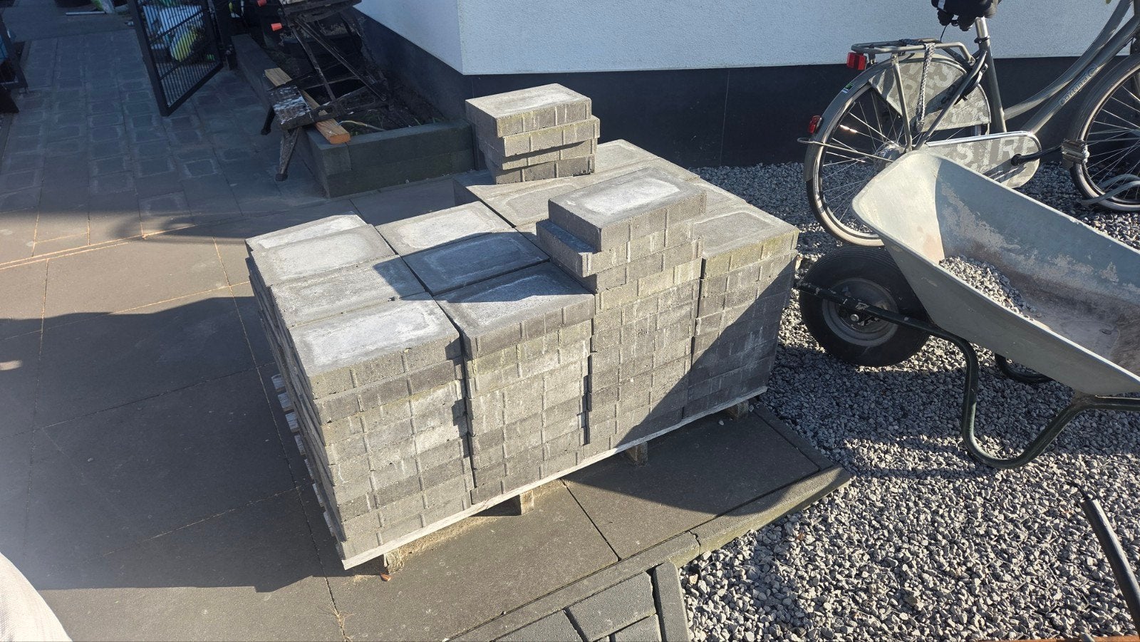 Terrastegels Antraciet Beton 30x20x4cm - Strak & Modern, Tuin en Terras, Tegels en Klinkers, Ophalen, Nieuw, 5 tot 10 m², Beton