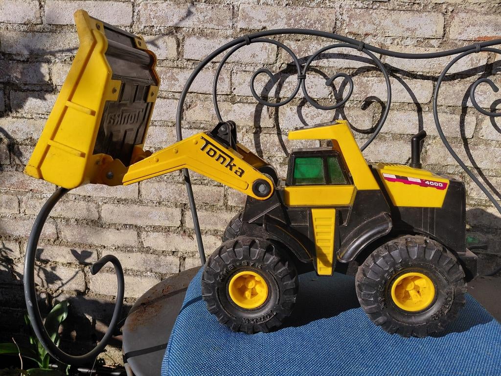 Tonka 4000 Shovel speelgoed, Kinderen en Baby's, Speelgoed | Speelgoedvoertuigen, Gebruikt, Ophalen